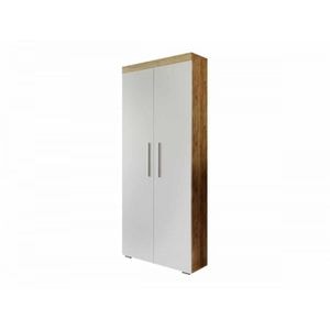 Dulap Milan H, culoare StejarAuriu, L 67.6 x A 30.4 x H 182 cm