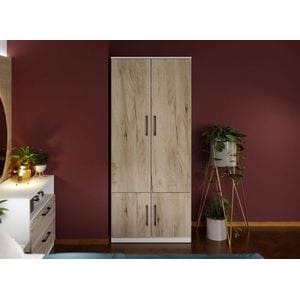 Dulap Relax, Stejar  c83-04, pal melaminat, L 83 x A 48 x H 192,5 cm
