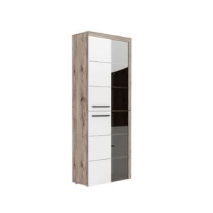 Vitrina Balance, Modul A, Culoare San Remo/ Alb, L 79 x A 38.4 x H 199.8 cm