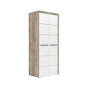 Dulap 2u Balance, Modul B, Culoare SanRemo/Alb, L 85 x A 52 x H 199.8 cm