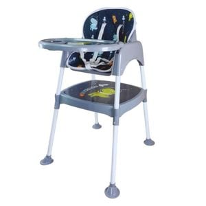Scaun masa copii si bebelusi, Empria, 3 in 1, multifunctional, transformabil in scaunel si masuta, Astro Dino