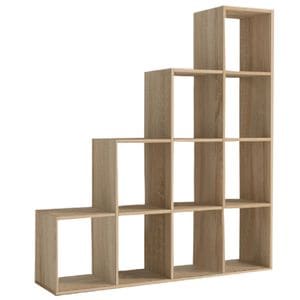 Biblioteca DacEnergy, stejar sonoma, 139 x 33 x 144 cm 