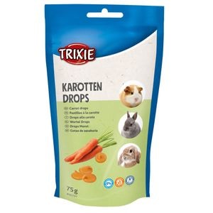 Recompense Pentru Rozatoare, Trixie, Dropsuri Cu Morcov, 75 g, 60231