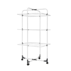 Uscator de rufe 71.5x67x129cm, alb, Velkea V300
