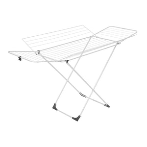 Uscator de rufe 183x99x96cm, alb, Velkea H300