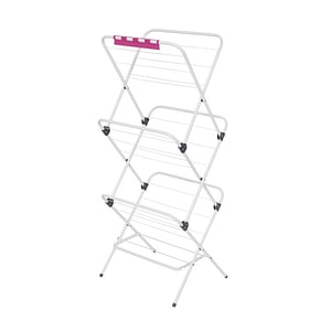Uscator de rufe 54x62x145cm, alb, Velkea V200