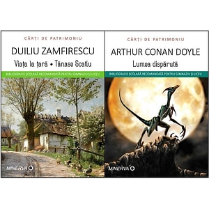 Pachet 7: Lumea disparuta + Viata la tara - Arthur Conan Doyle
