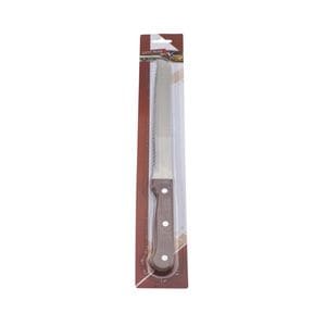 Cutit cu zimti pentru paine, Maner lemn, 19.5 cm, AZHOME