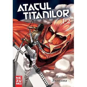 Atacul Titanilor Omnibus 1 Vol.1 + Vol.2 - Hajime Isayama
