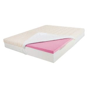 Saltea Ortopedica Plus, Ortopedicus, Hotel Range, 200x200x26 cm, fara arcuri, reversibila, bumbac BIO