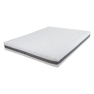 Saltea de pat Ortopedica, Ortopedicus, Silver Memory, 200x200x21 cm, fara arcuri, memory HD, ioni de argint