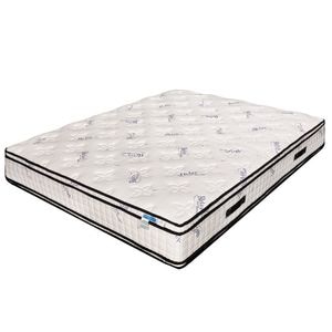 Saltea Ortopedica, Ortopedicus, Silver Bio latex Memory HD Hotel Range, 200 x 200 x 32 cm, spuma cu memorie, latex bio, arcuri impachetate individual, ergonomica, anatomica, matlasare cu bumbac bio, fir cu ioni de argint, manere manipulare