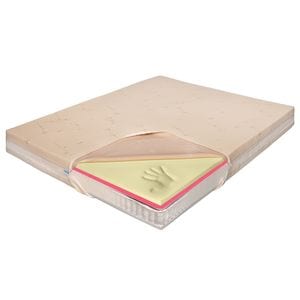 Saltea Ortopedica, Ortopedicus, Bio Bumbac Memory HD Hotel Range, 200 x 180 x 27 cm, spuma cu memorie, arcuri impachetate individual, ergonomica, anatomica, husa detasabila, plasa de aerisire, ferma