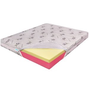 Saltea de pat Ortopedica, Ortopedicus, Lavanda 4 Fit, 200x170x23 cm, Fara Arcuri, Reversibila 2 in 1, 14+8