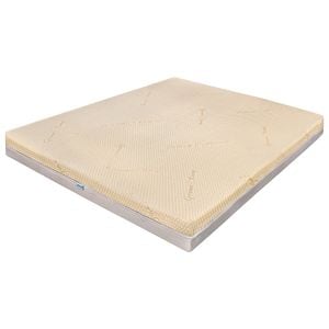 Saltea de pat Super Ortopedica, Ortopedicus, Bumbac Cooler, 190x140x21 cm, fata vara iarna, fara arcuri
