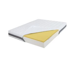 Saltea de pat Ortopedica, Ortopedicus, Silver Memory, 200x190x21 cm, fara arcuri, memory HD, ioni de argint