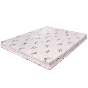 Saltea de pat Ortopedica, Ortopedicus, Lavanda 4 Fit, 200x160x23 cm, fara arcuri, reversibila, tratat cu lavanda