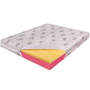Saltea de pat Ortopedica, Ortopedicus, Memory HD Lavanda Wellness, 190x160x23 cm, Fara Arcuri, Spuma cu Memorie, 15+7+1