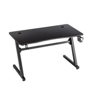 Birou de Gaming, 503BK, 120 x 60 x 73 cm, Cadru Otel, Blat MDF, Negru