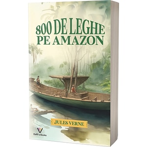 800 de leghe pe Amazon - Jules Verne