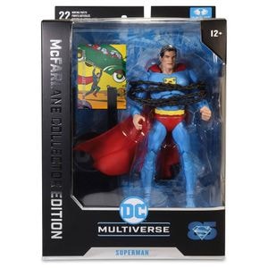 Figurina Mcfarlane Collector Edition Dc Multiverse Superman (superman Action Comics #1) 18cm