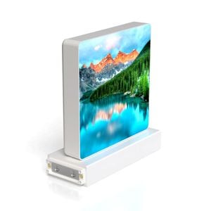Display LED, abcMIX, magnetic seria baza reincarcabil, patrat, 135mm, 6500K, IP20, 3.5W