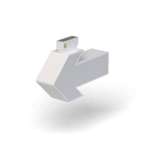 Simbol LED abcMIX, glisabil seria track profil Al, forma sageata stanga, 150mm, 6500K, IP20, 6.8W