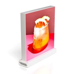 Display LED, abcMIX, magnetic seria baza, patrat, 220mm, 6500K, IP20