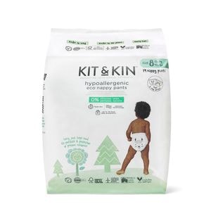 Scutece Hipoalergenice Eco Kit&Kin Chilotel YP2, Marimea 8,  19 kg+, 84 buc