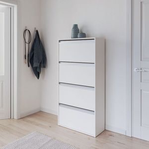 Pantofar Roco, PAL, 70 x 28.8 x 140 cm, alb
