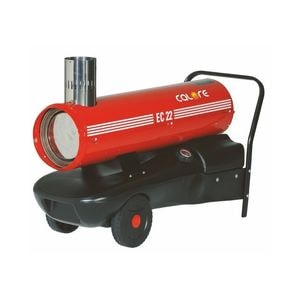 Tun de caldura cu ardere indirecta EC22 CALORE, putere 23,4kW, debit aer 650mcb/h, motorina, 230V