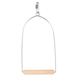 Jucarie Pentru Pasari, Trixie, Leagan Cu Arc, Lemn, 10x22 cm, 5826