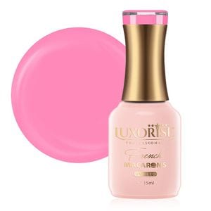 Oja Semipermanenta LUXORISE French Macarons Collection - Raspberry 15ml
