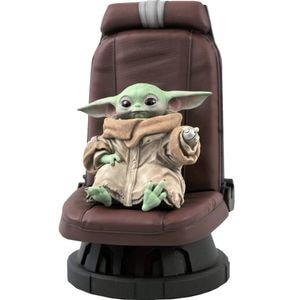 Figurina Diamond Star Wars The Mandalorian Child In Chair 30cm