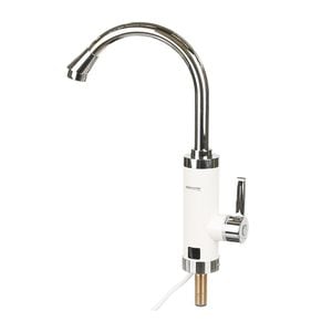Instant apa calda, electric, tip baterie pentru chiuveta, Display Digital , 3 kW, 6 l/min, inox, Reecomer