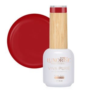 Oja Semipermanenta Hema Free Viva Pure LUXORISE - Rhapsody Red 10ml