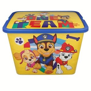 Cutie pentru depozitare, din plastic, cu capac, 23 L, multicolor, 40x27x29 cm, Paw Patrol