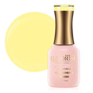 Oja Semipermanenta LUXORISE French Macarons Collection - Banana 15ml