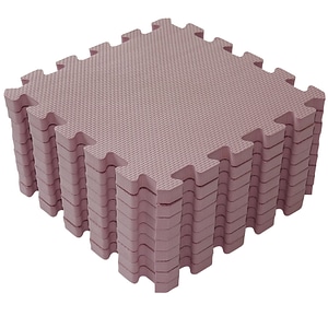  Covoras de joaca puzzle - Baby Dan Dusty Rose 90x90 cm