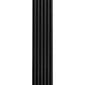Riflaj decorativ Decofelt, 30 x 30 cm, negru