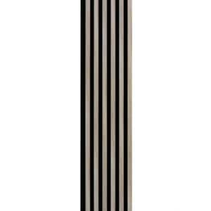 Riflaj decorativ Decofelt, 30 x 30 cm, negru