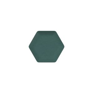 Panou decorativ Decotouch Hexagonal, 60 x 30 cm, verde petrol