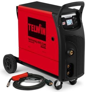 Aparat de sudura MIG-MAG Telwin, tip TECHNOMIG225 DUAL SYNERGIC, curent maxim 220 A, 230 V 
