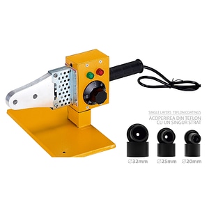 Aparat de lipit tevi ( plita ) ROTOR RPW600, 600W, bacuri 20/25/32 mm