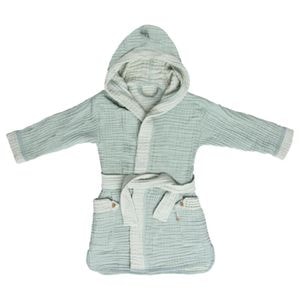 Halat de baie Bebe-Jou Pure Cotton Green