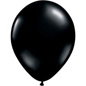 Balon Latex Onyx Black, 11 inch (28 cm), 43737, set 25 buc 