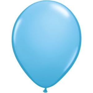 Balon Latex Pale Blue, 5 inch (13 cm),43571, set 100 buc 
