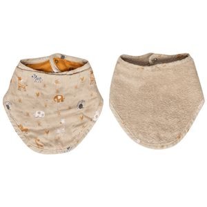 Baveta tip Bandana Bebe-jou Steppe 2ks