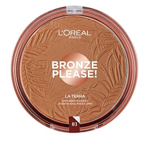 Pudra bronzanta pentru ten si corp, L'Oreal Bronze please! Sun powder La terra 03 Amalfi Medio, 18g