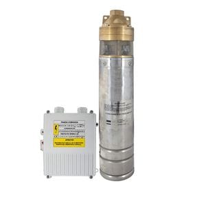 Pompa submersibila centrifugala Evotools, 750 W, diametru pompa 4", racord refulare 1", cablu 10 m, Inox, 2800l/h